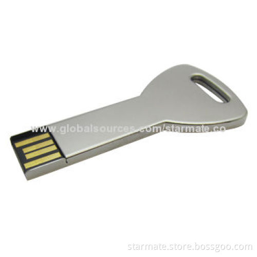 Key-shaped USB Flash Drive with High-speed USB2.0 Interface